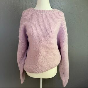 NWT Free the Roses Lavender Knit Sweater